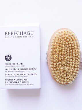 Repechage Dry Body Brush Cactus Bristle Exfoliating Brush - Like New in Box
